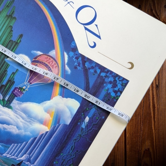 1989 Wizard of Oz Limited Edition Print mounted on wood - Picture 4 of 5